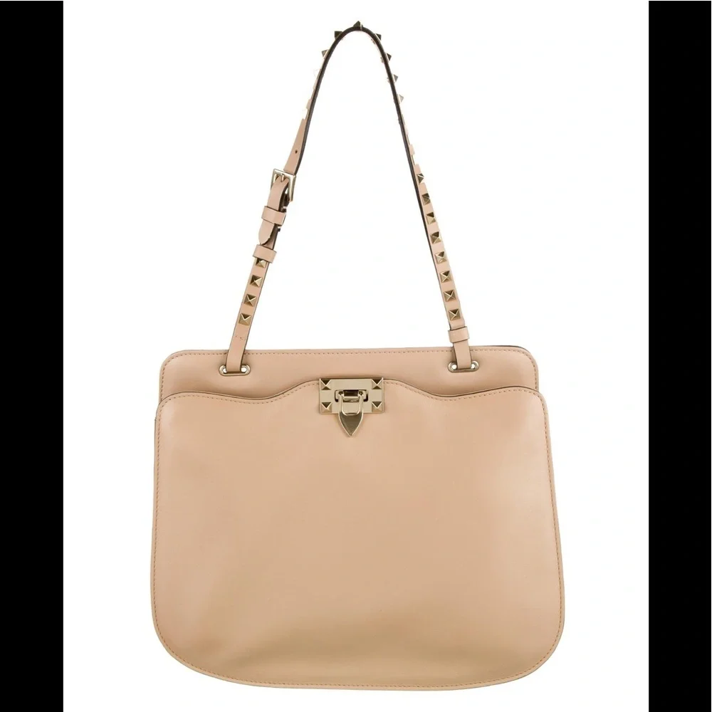 - Valentino Leather Rockstud lambskin